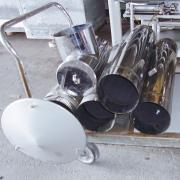 蒸気ボイラー(薬注装置付)(50Hz、灯油)