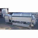 連続式異物洗浄機(スパイラル)(供給台付)