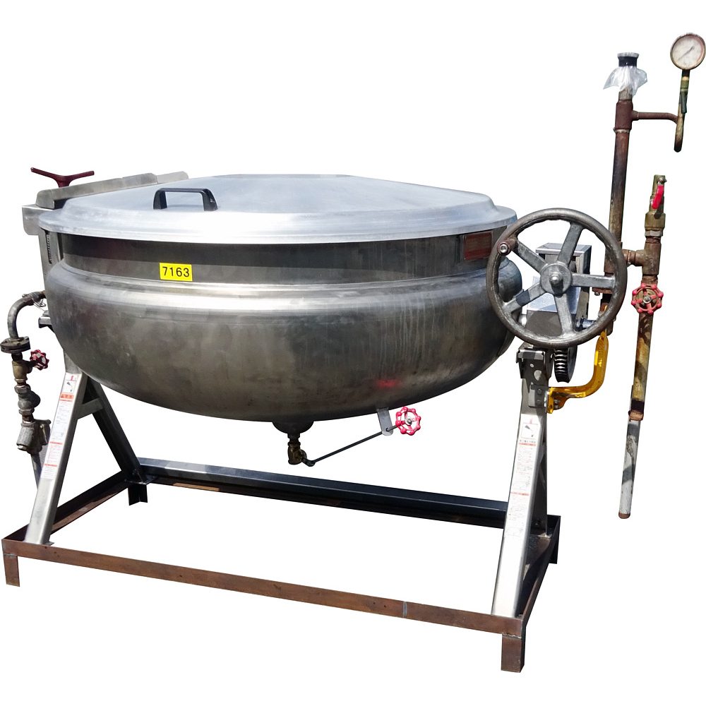 蒸気釜(400L)『品番7163』 / 中古食品機械と中古食品加工機器販売の 